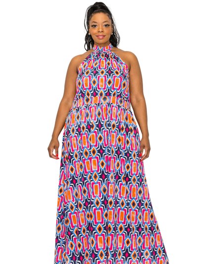 LIVD Rios Halter Neck Dress product