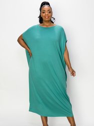 Sasha Kaftan Dress - Jade Dusty