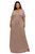 Short Sleeve Maxi Dress - Taupe