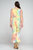 Tie Dye Bodycon Flare Leg Jumpsuit