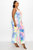 Tie Dye Bodycon Flare Leg Jumpsuit - Neon Yellow