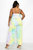 Tie Dye Cami Neck Wide Legged Pocket Jumpsuit