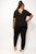 V Neck Pocket Jumpsuit