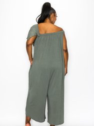 Willow Wide-Legged Pocket Jumpsuit