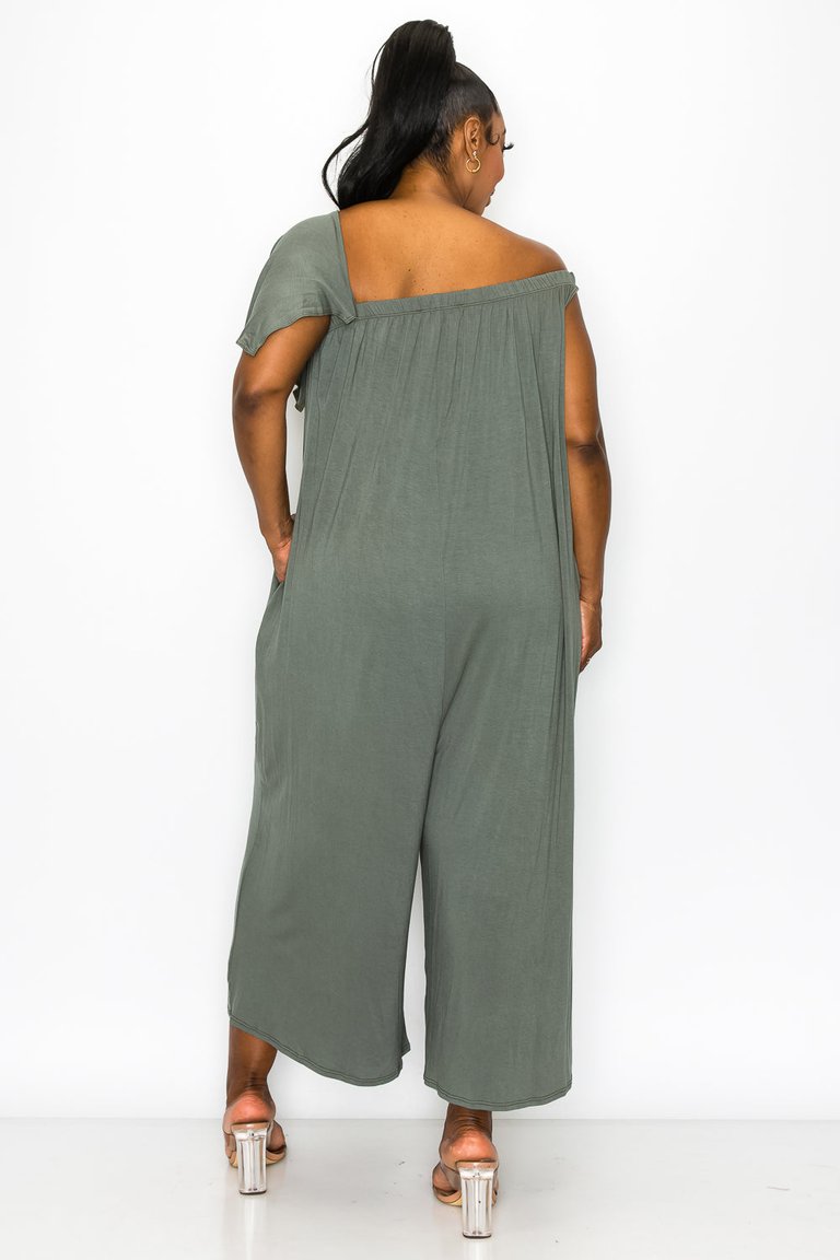 Willow Wide-Legged Pocket Jumpsuit