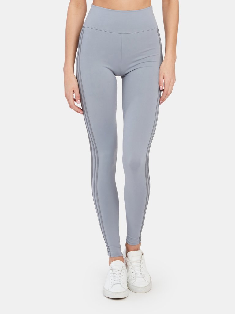 Zen High Rise Leggings - Lilac/Grey