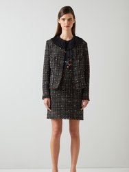 Angelica Black Multi Jacket - Black Multi