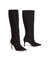 Astrid Black Suede Knee Boot