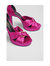 Aysha Magenta Satin Formal Sandal