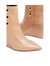 Brie Beige Nappa Leather Ankle Boot