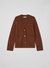 Carine Chocolate Cardigan