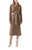 Carine Sand/ Chocolate Coat - Sand/ Chocolate