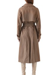 Carine Sand/ Chocolate Coat