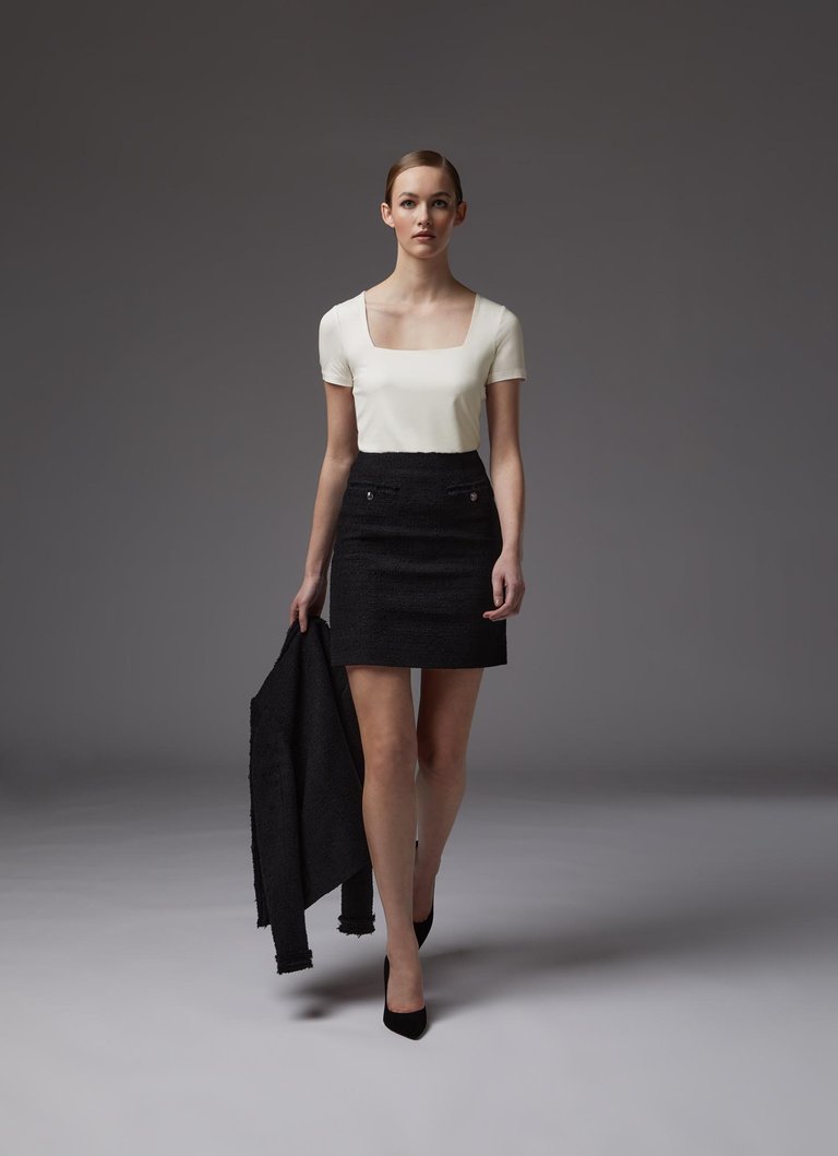 Charlee Black Skirt