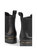 Ezra Black Smooth Calf Leather Ankle Boot