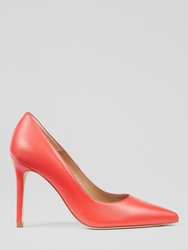 Fern Closed Courts Heel - Red - Red