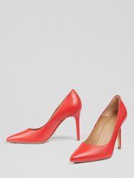 Fern Closed Courts Heel - Red