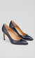 Floret Closed Courts Heel - Navy