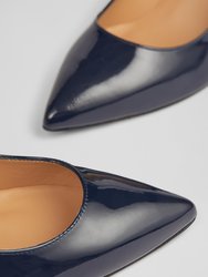 Floret Closed Courts Heel - Navy