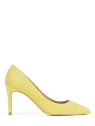 Floret Closed Courts Heel - Yellow - Yellow