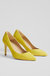 Floret Closed Courts Heel - Yellow