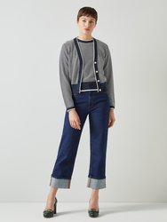 Honey Cardigans - Spring Navy Ivory