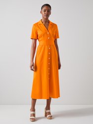 Joplin Russet Orange Dress - Russet Orange