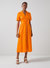 Joplin Russet Orange Dress - Russet Orange