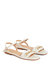 Kelly Flat Sandals - Ecru