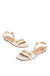 Kelly Flat Sandals - Ecru