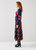 Krasner Spring Navy/ Orange Skirt