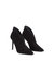 Kyra Black Suede Closed Court