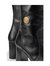 Marcella Black Calf Leather Knee Boot
