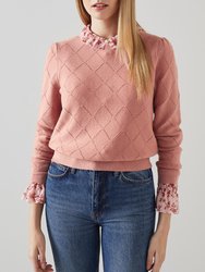 Molli Pink Knitted Top - Pink