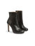 Nolan Black Calf Leather Ankle Boot