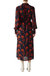 Odetta Spring Navy/ Orange Dress