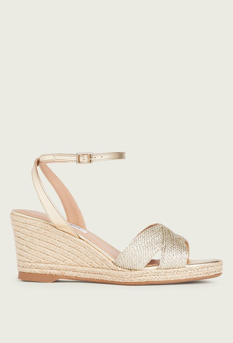 Santana Casual Sandals - Soft Gold