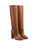 Shelby Tan Calf Leather Knee Boot - Tan