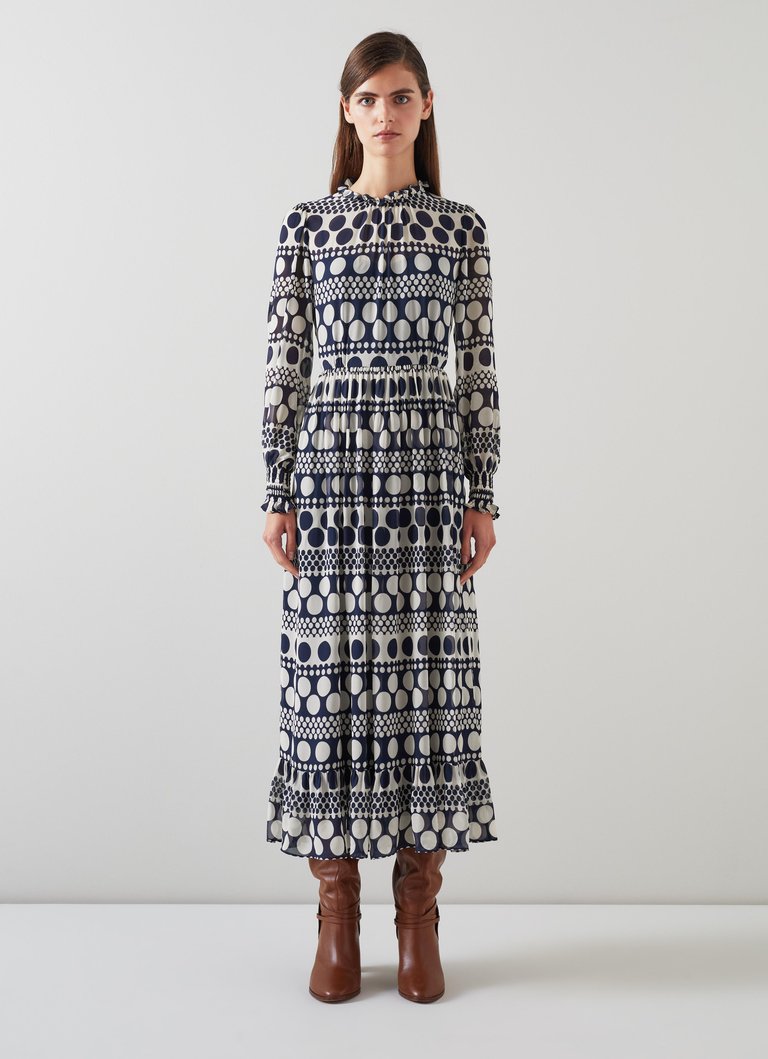 Susie Dresses - Navy Birch