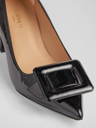 Tia Closed Courts Heel - Black