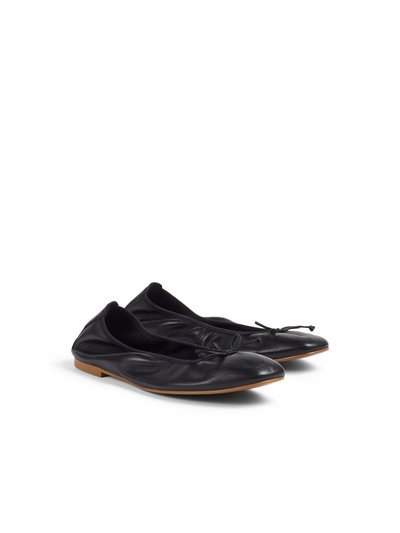 L.K. Bennett Trilly Black Nappa Leather Flat product