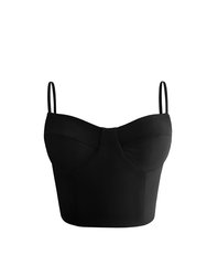 Bustier Top - Black