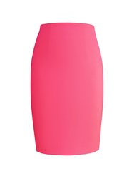 Classic Pencil Skirt - Miami Pink