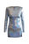 Holographic Sequin Mini Dress - Silver Sequin