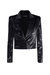 Lurex Velvet Cropped Blazer