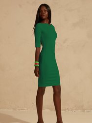 Pencil Dress With Half Sleeves