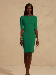 Pencil Dress With Half Sleeves