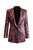 Single Breasted Multicolour Sequin Blazer