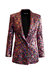 Single Breasted Multicolour Sequin Blazer