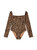 Leopard Long Sleeve Bodysuit